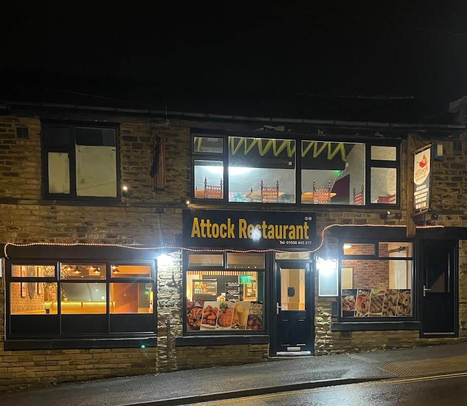 Dining at Attock Restaurant in keighley