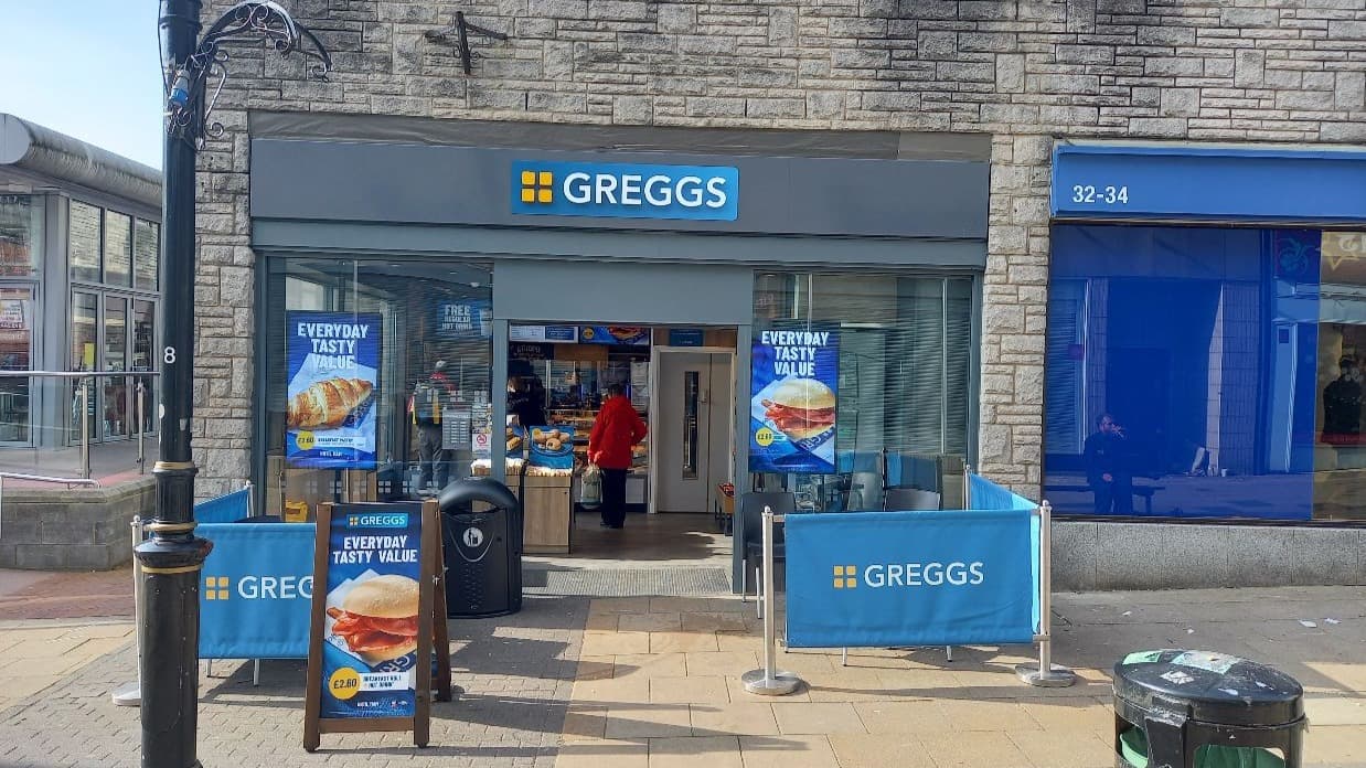 Greggs - Bakers in keighley