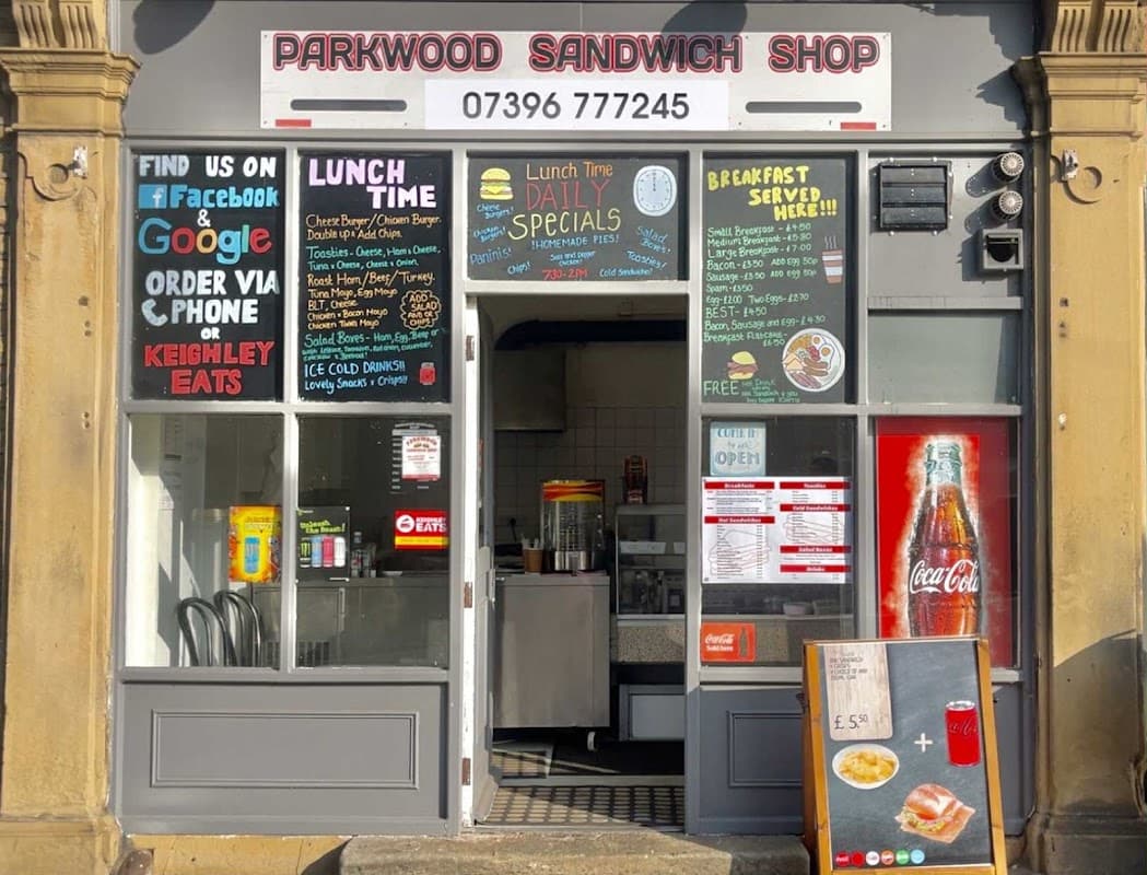 Cafe Parkwood Sandwich Shop in keighley