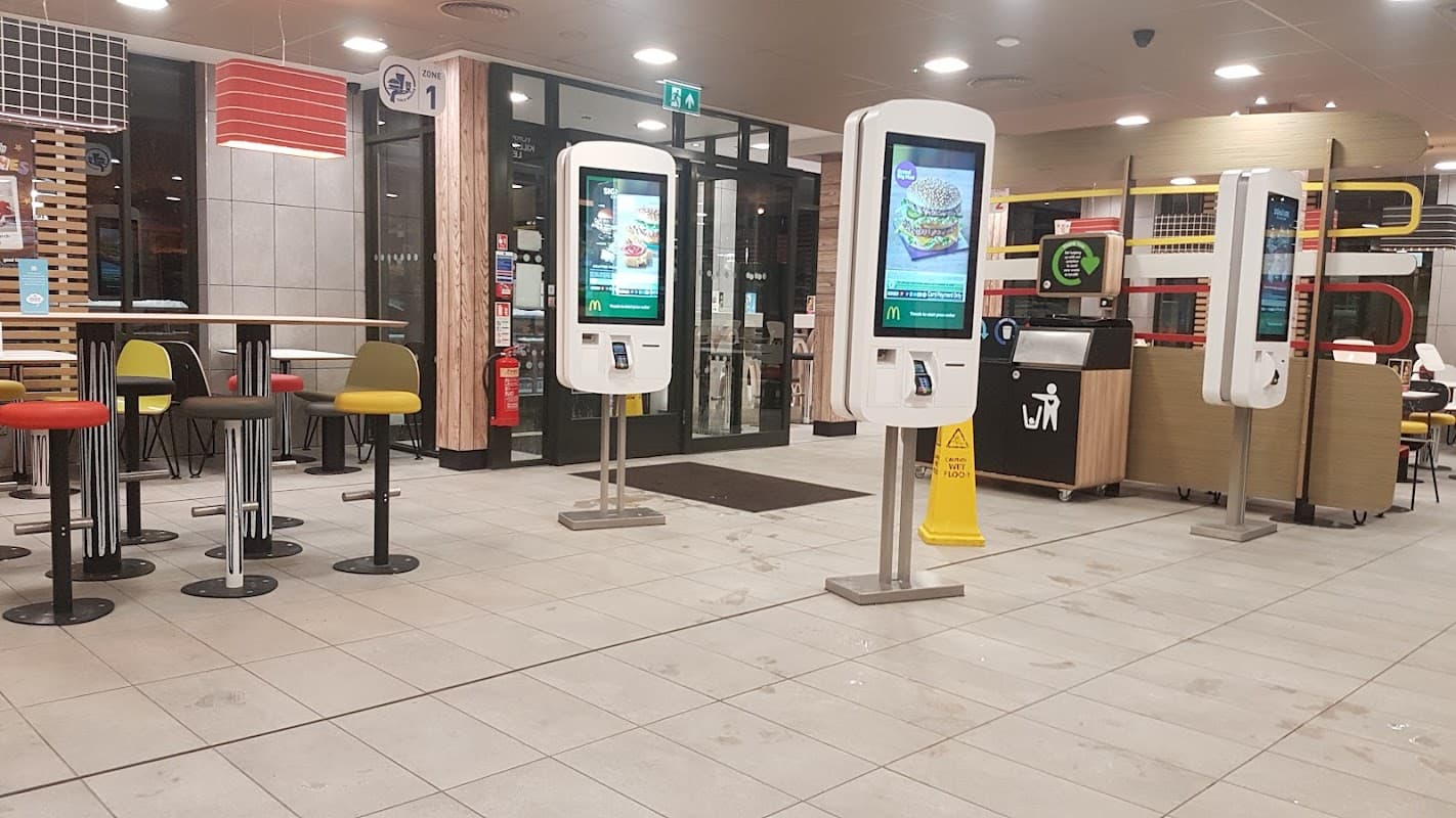 Dining at McDonald's in killingbeck