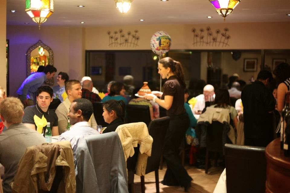 Dining at Moreno's Restaurant & Tapas Bar in killingbeck