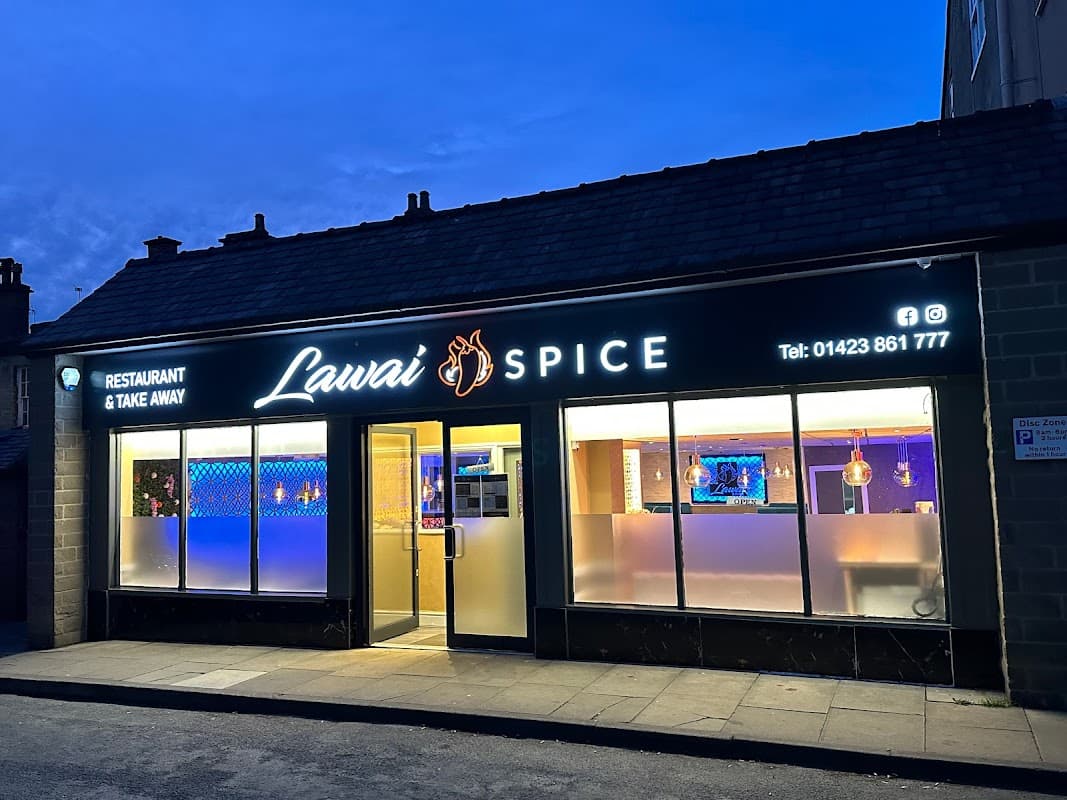 Dining at Lawai Spice in knaresborough