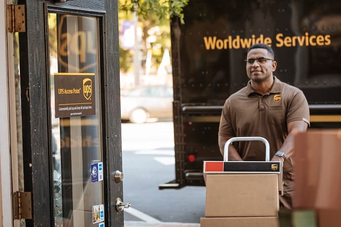 UPS Access Point - Couriers in knaresborough