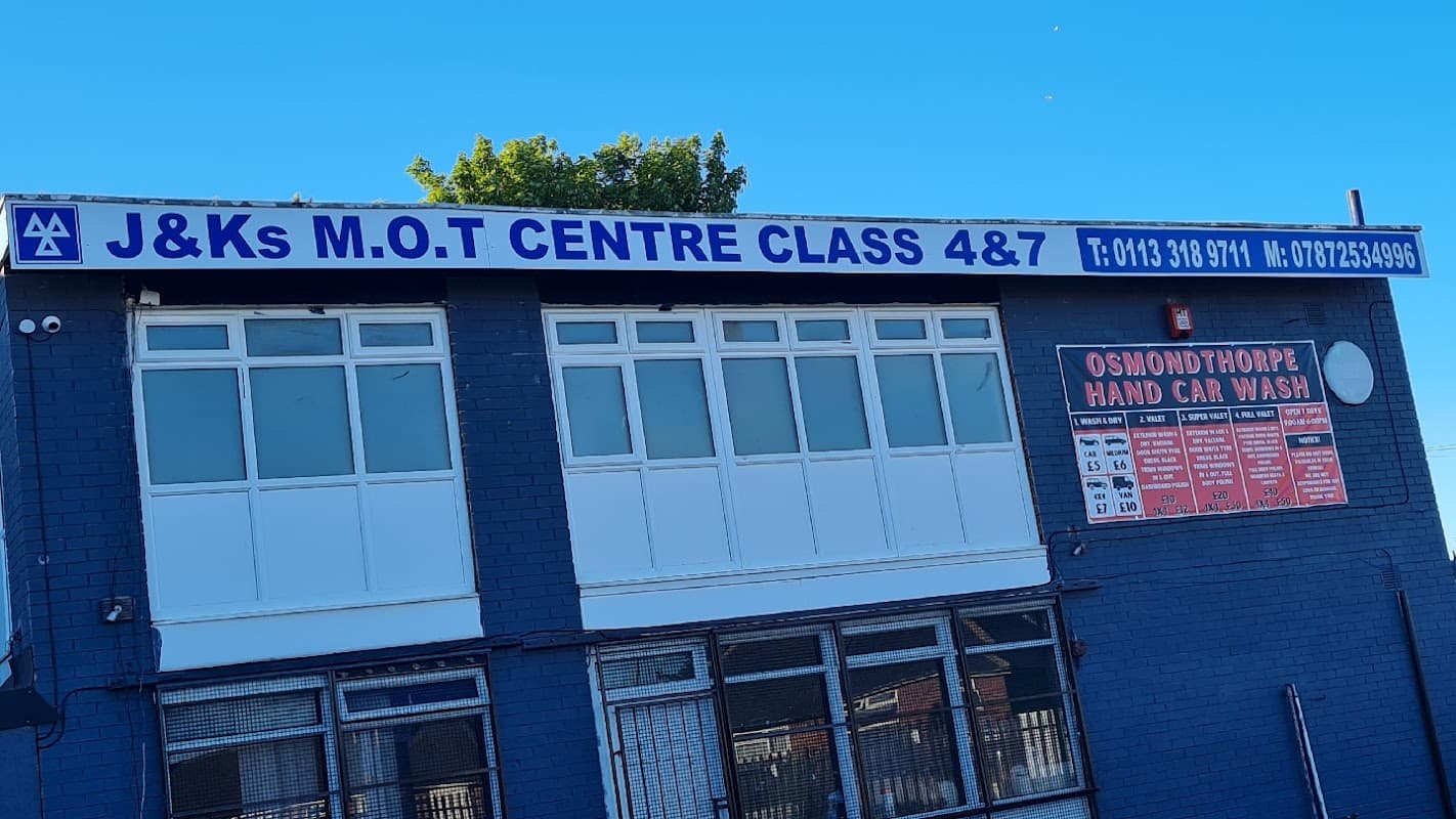 J&KS MOT CENTRE AND GARAGE - Garages in knowsthorpe