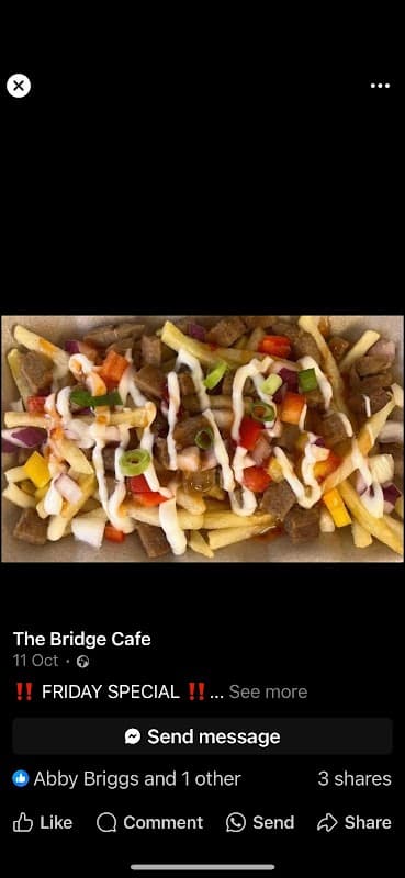 Cafe The Bridge Cafe in knowsthorpe