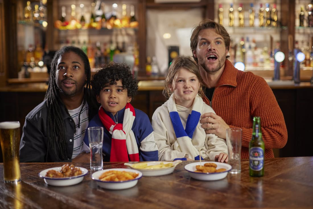 Dining at Wheatlands Farm in marske