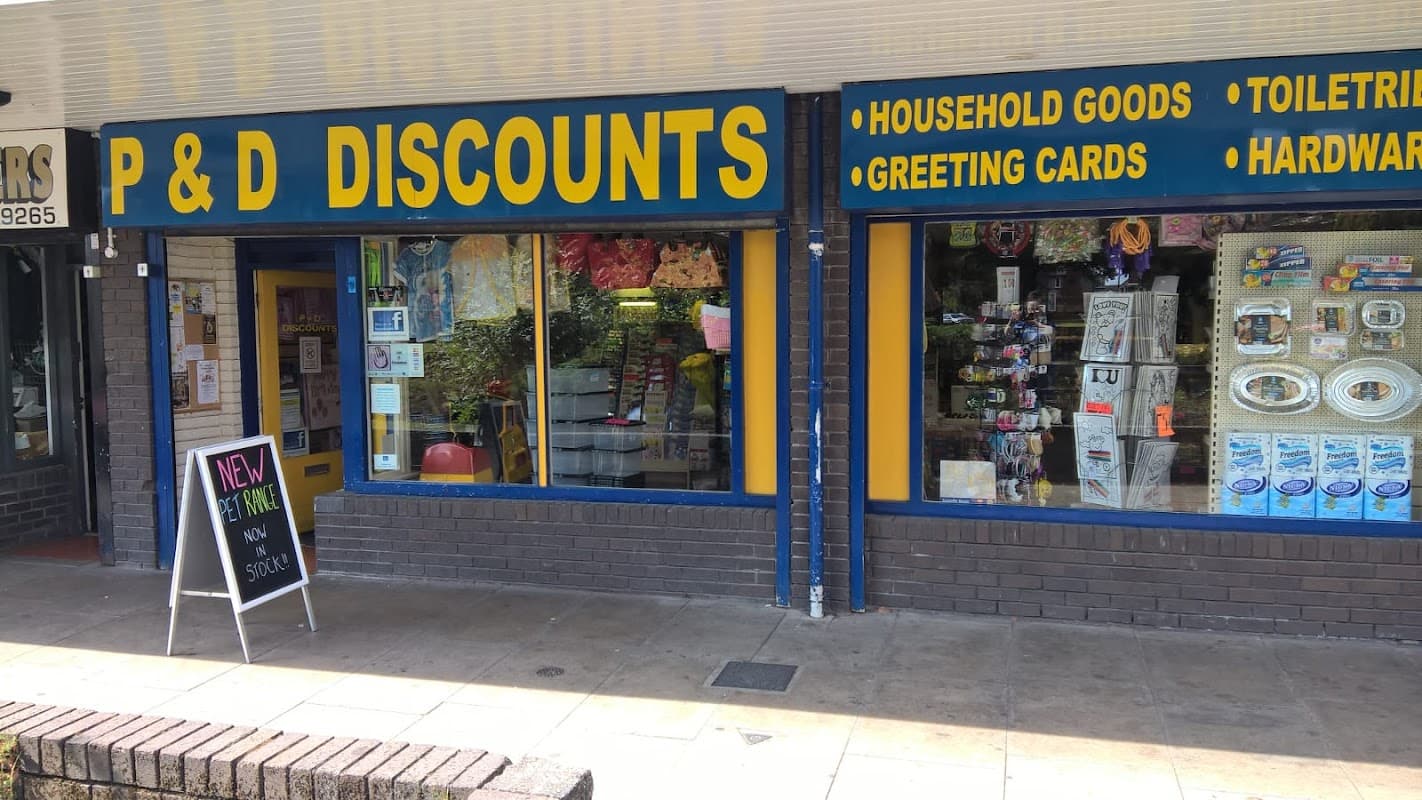 P & D DISCOUNTS - Discount Stores in mexborough