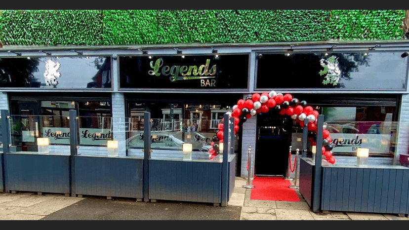 Food & drink at Legends Bar in middlesbrough