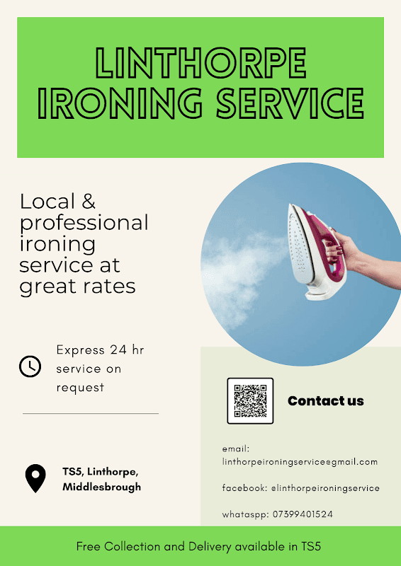 Linthorpe Ironing Service - Launderettes in middlesbrough