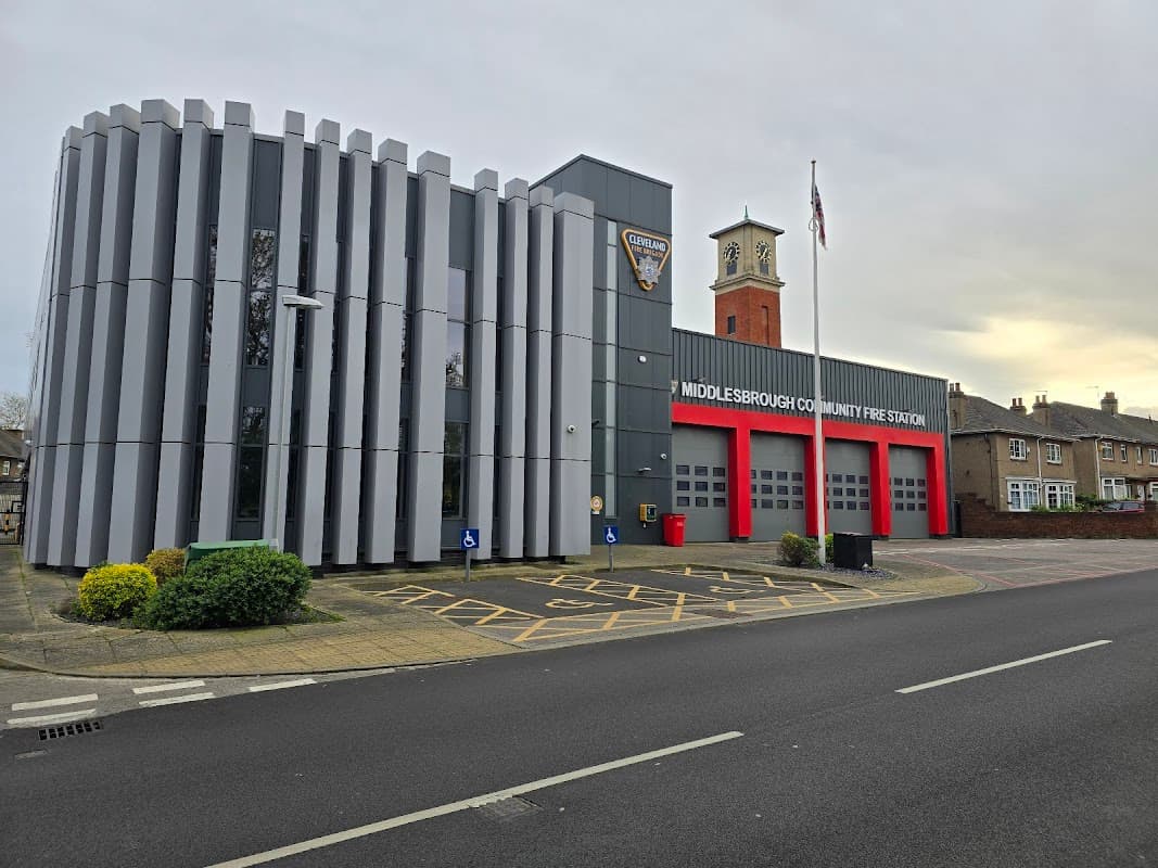 Middlesbrough Community Fire Station - Emergency Services in middlesbrough