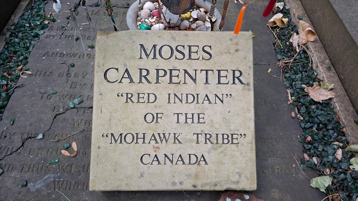 Moses Carpenter Grave - Historic Site in middlesbrough