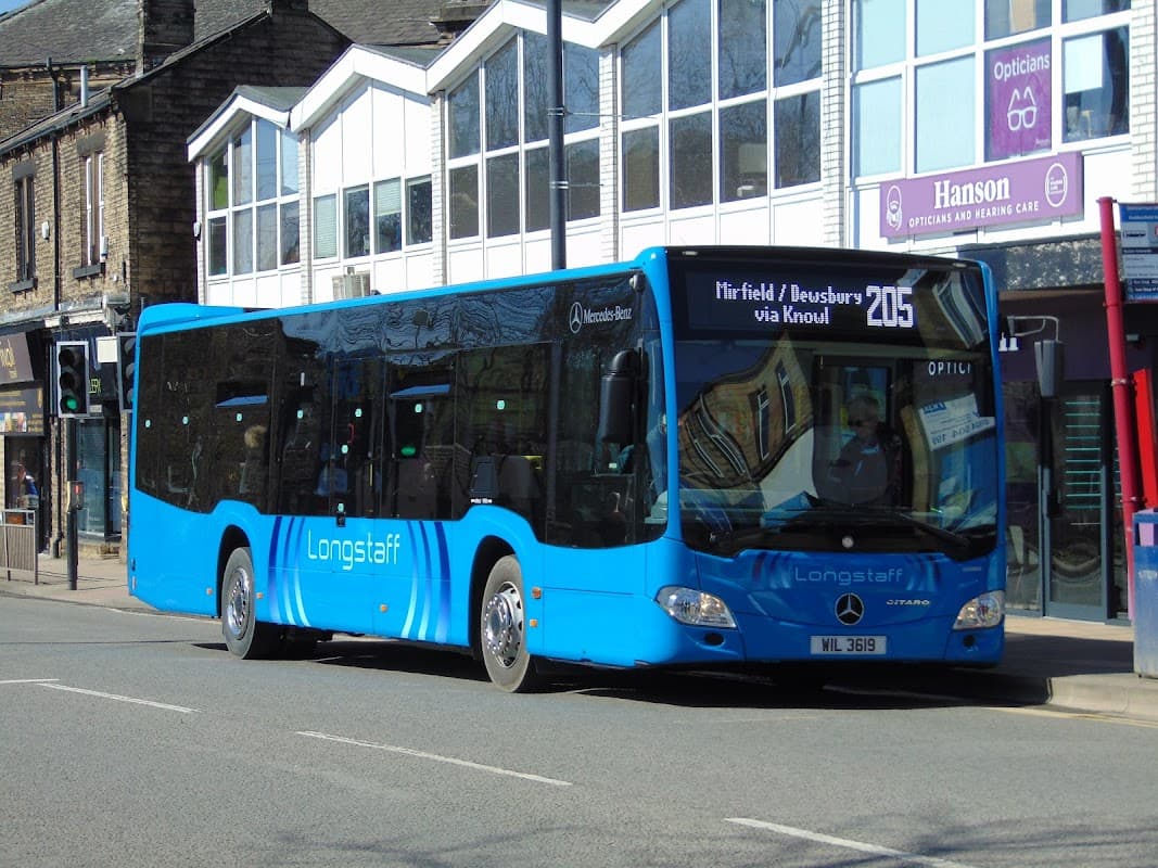 Bus Stop at Station Road - Bus Stops in mirfield