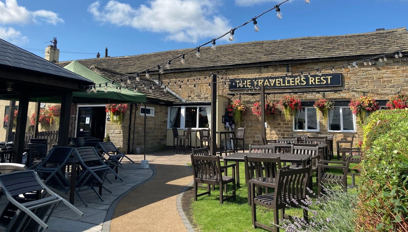 Dining at The Travellers Rest in mirfield