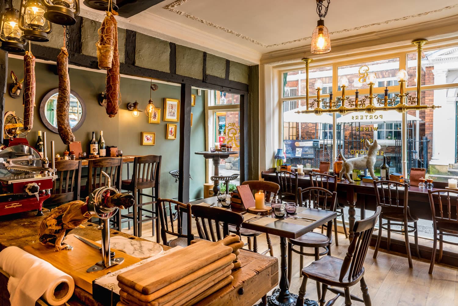 Dining at Mr P’s Curious Tavern in york