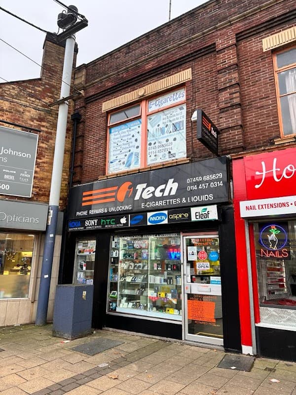 I Tech Phone Repairs and E-cigarettes shop Hillsborough - Phone Shops in neepsend