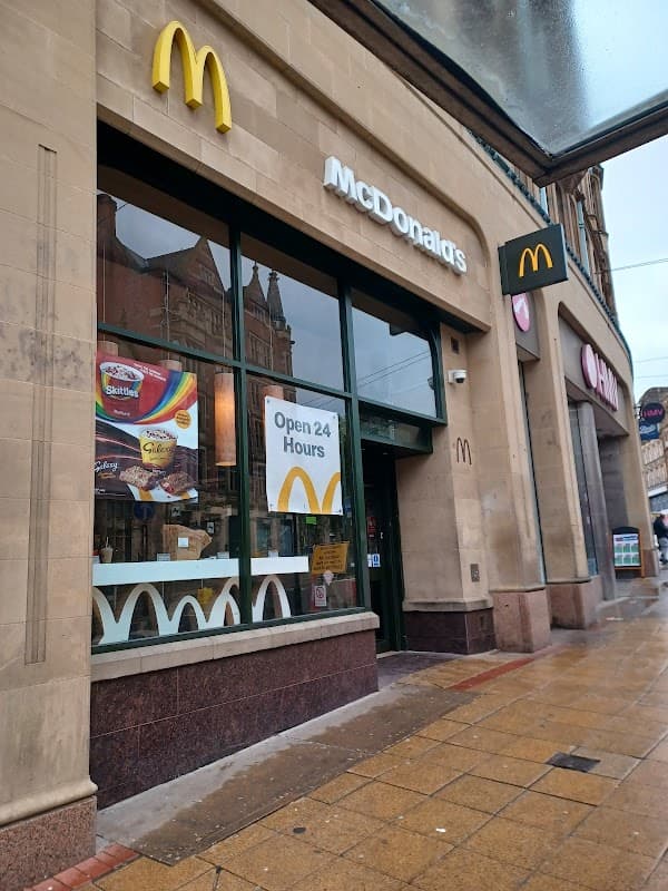 Dining at McDonald's in neepsend