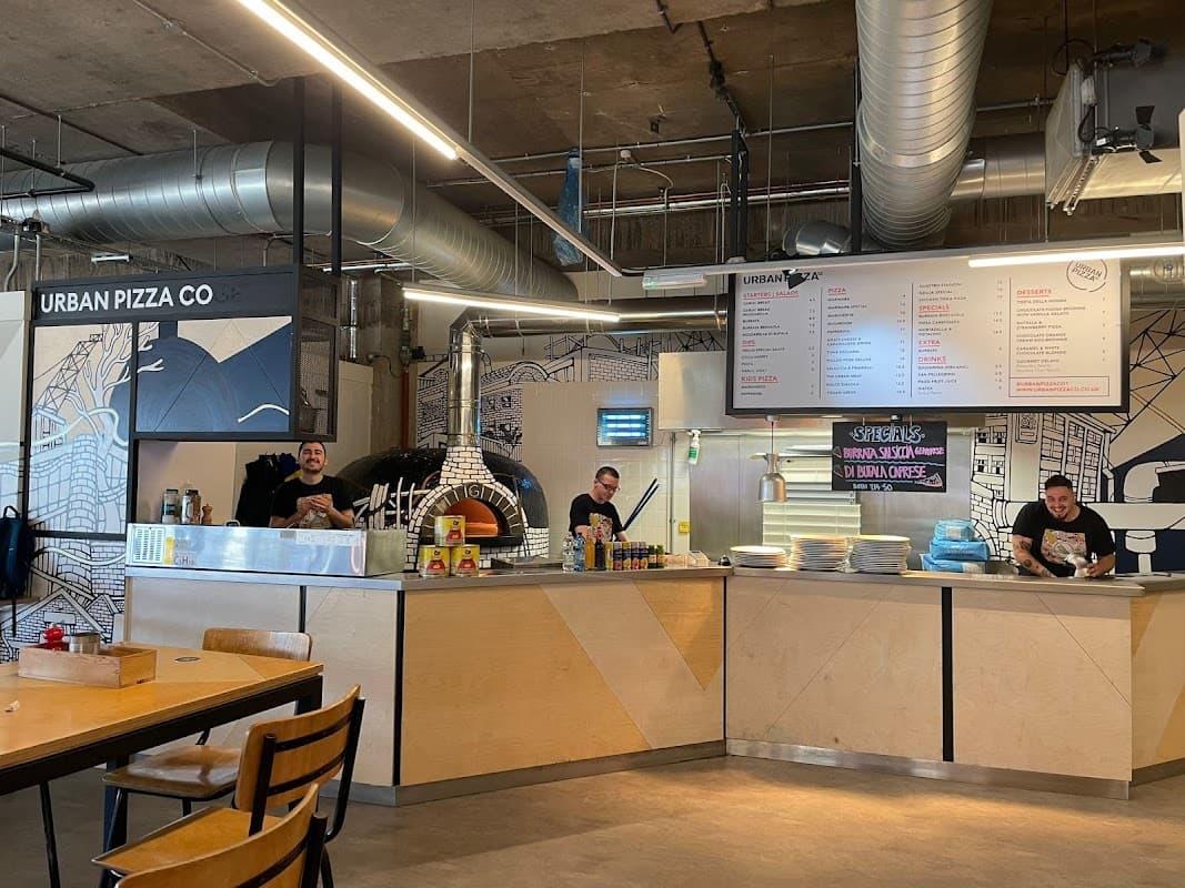 Dining at Urban Pizza Co in neepsend