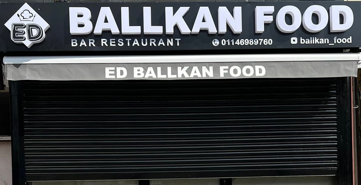 Dining at ED Ballkan Food in nether edge