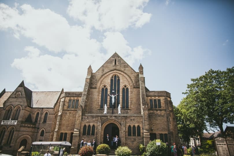 Mother of God and St Wilfrid Catholic church: Nether Edge confession time - Churches in nether edge