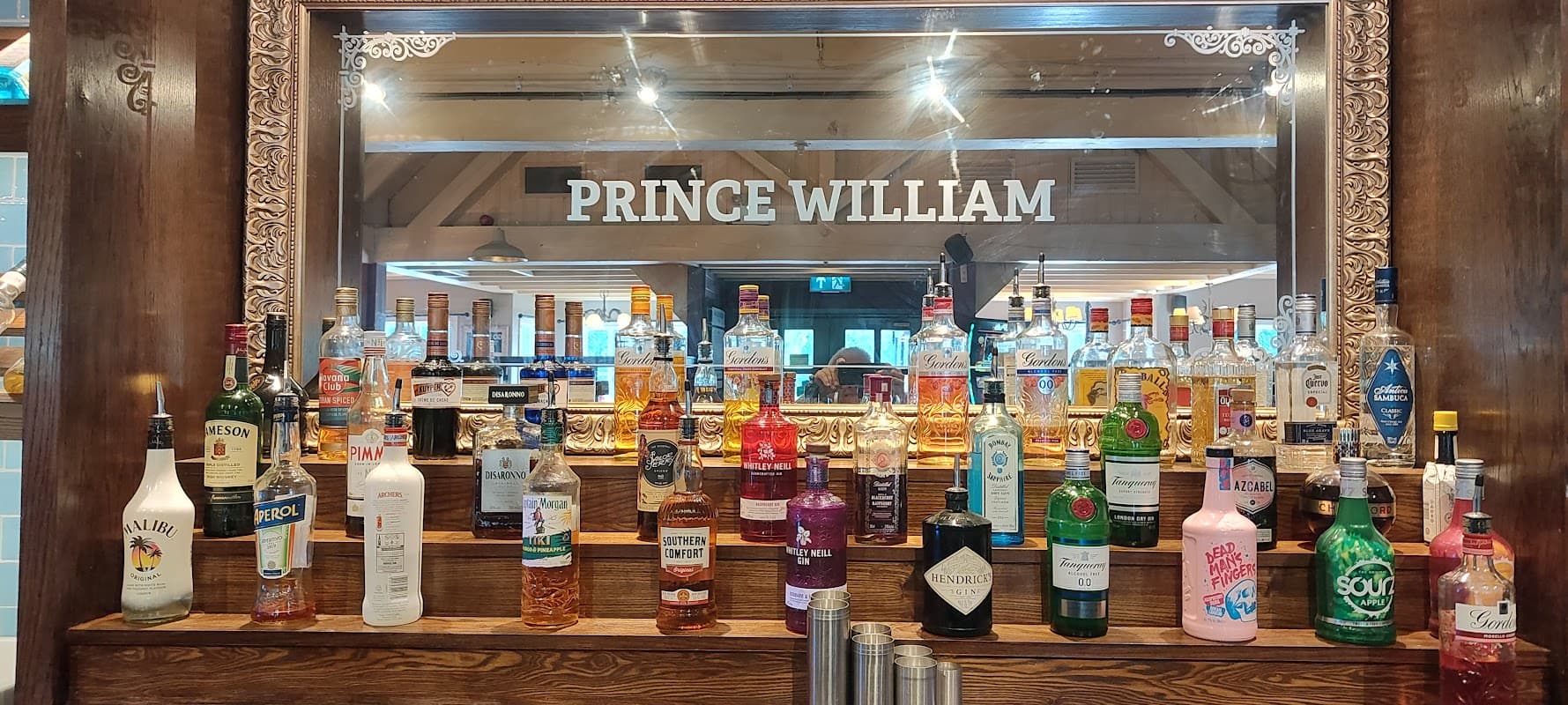 Dining at The Prince William in normanton