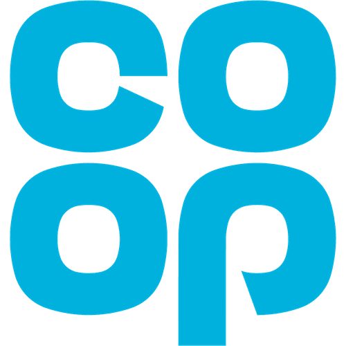 Co-op Food storefront with bright blue signage, located on High Street in North Ferriby, Yorkshire.