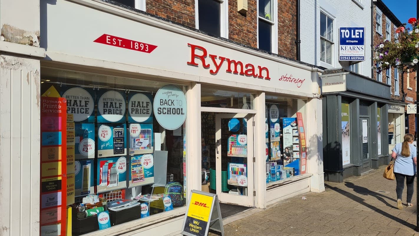Ryman Stationery - Stationers in northallerton