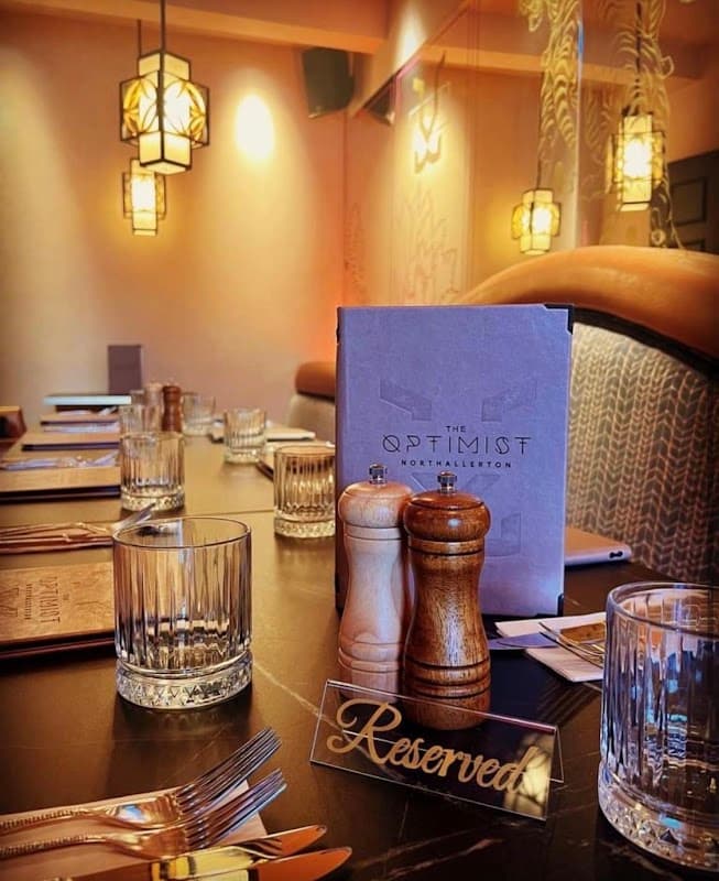 Dining at The Optimist in northallerton