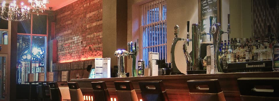 Food & drink at Oscar's Bar in huggate