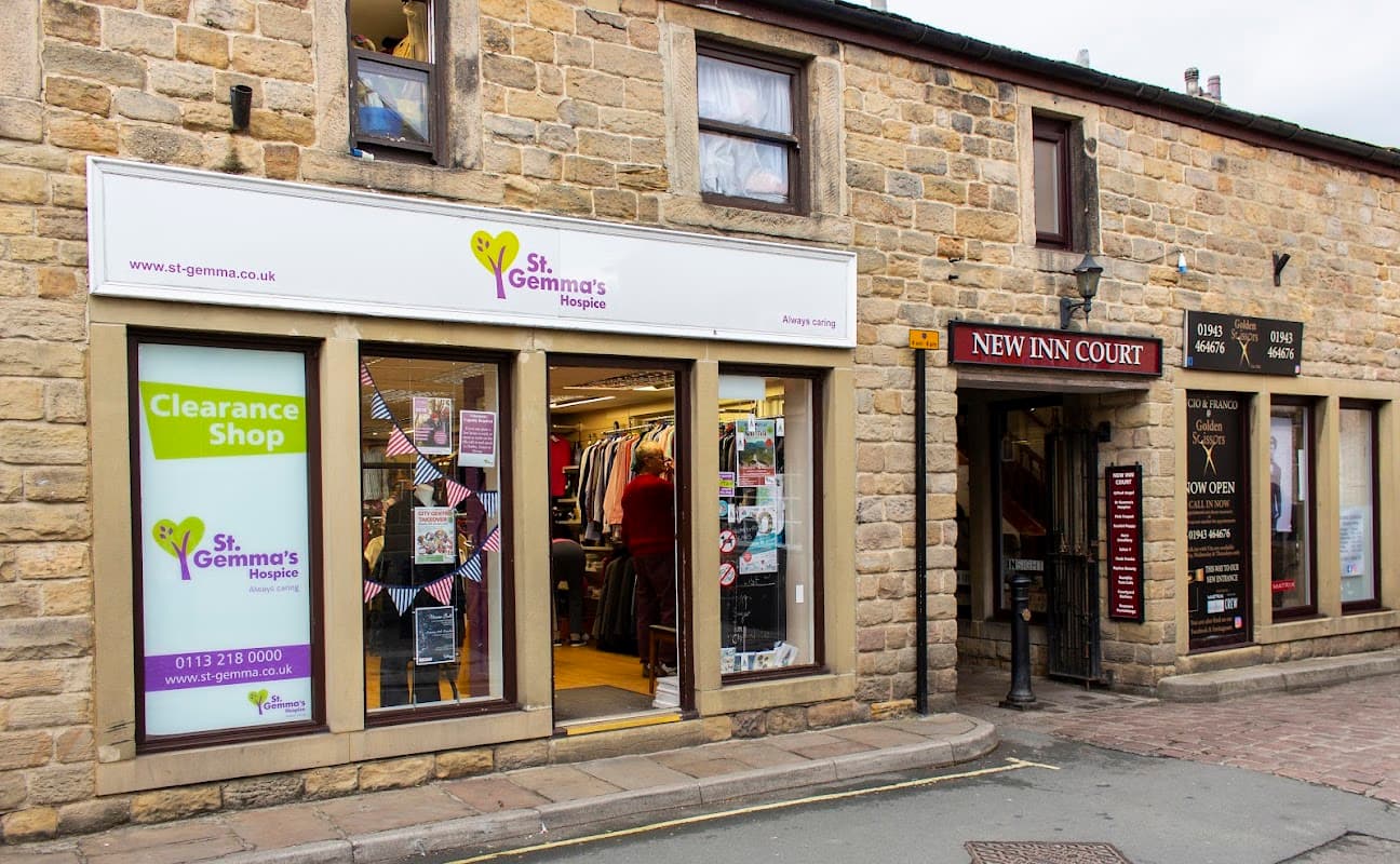 St Gemma's Hospice Otley Charity Shop - Charity Shops in otley
