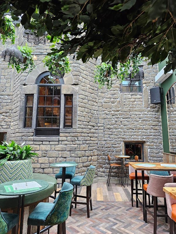 Dining at Treehouse Bar and Kitchen in otley