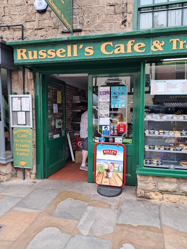 Dining at Russell’s Cafe & Bakery in pickering
