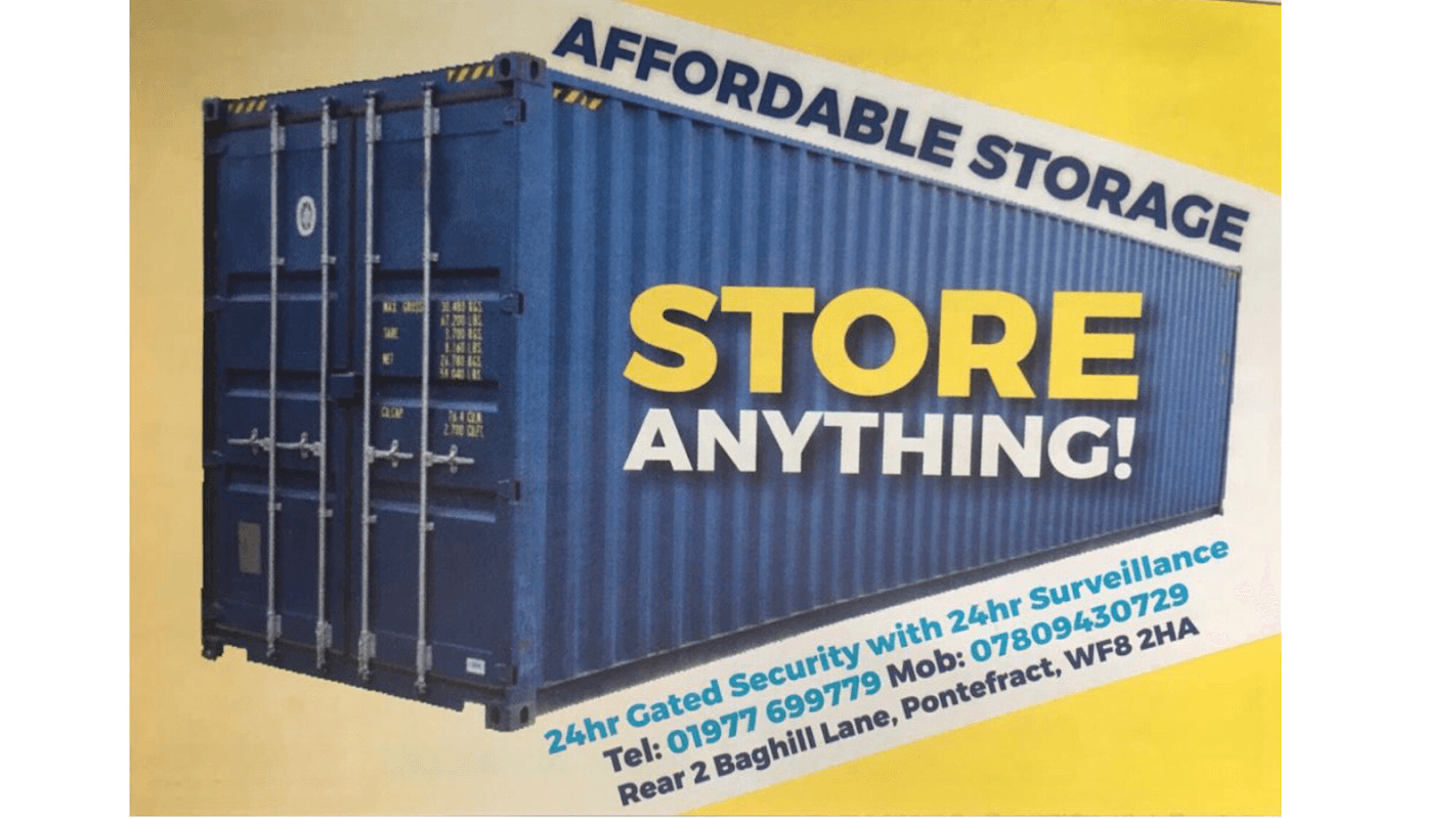 Affordable Storage Solutions - Self Storage in pontefract