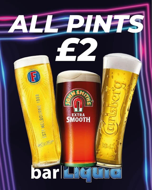 Food & drink at Bar Liquid Pontefract in pontefract