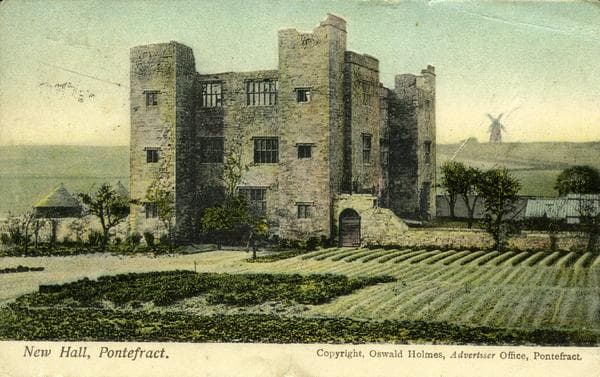 New Hall (Site of) - Historic Site in pontefract
