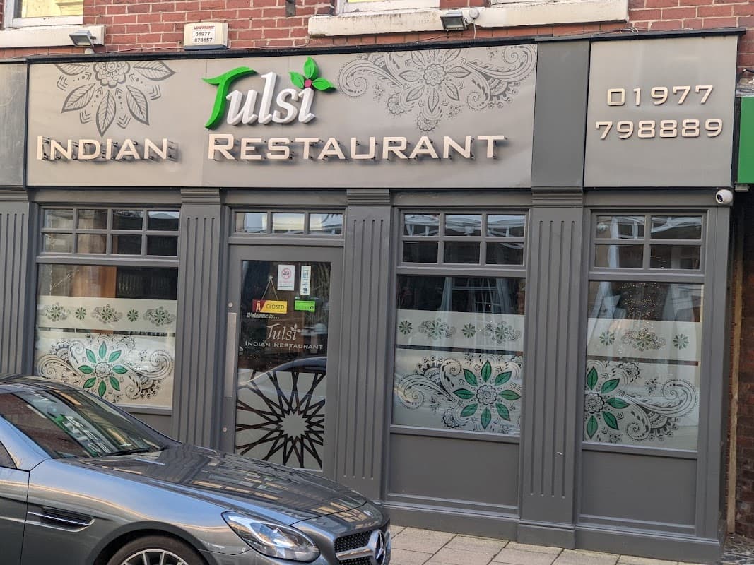 Dining at Tulsi Indian Restaurant in pontefract