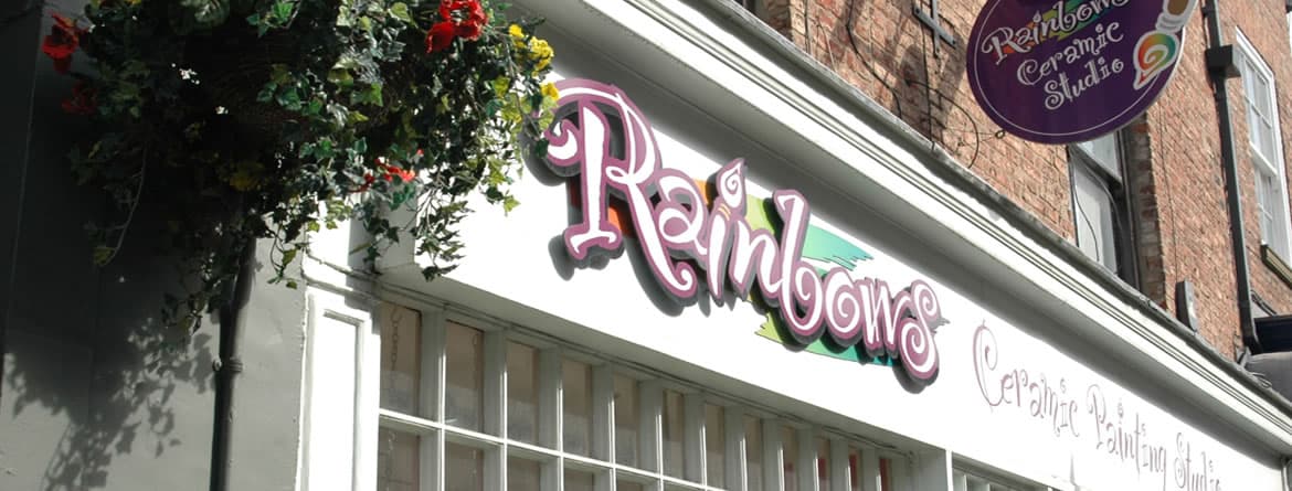 Rainbows Ceramics Painting Studio