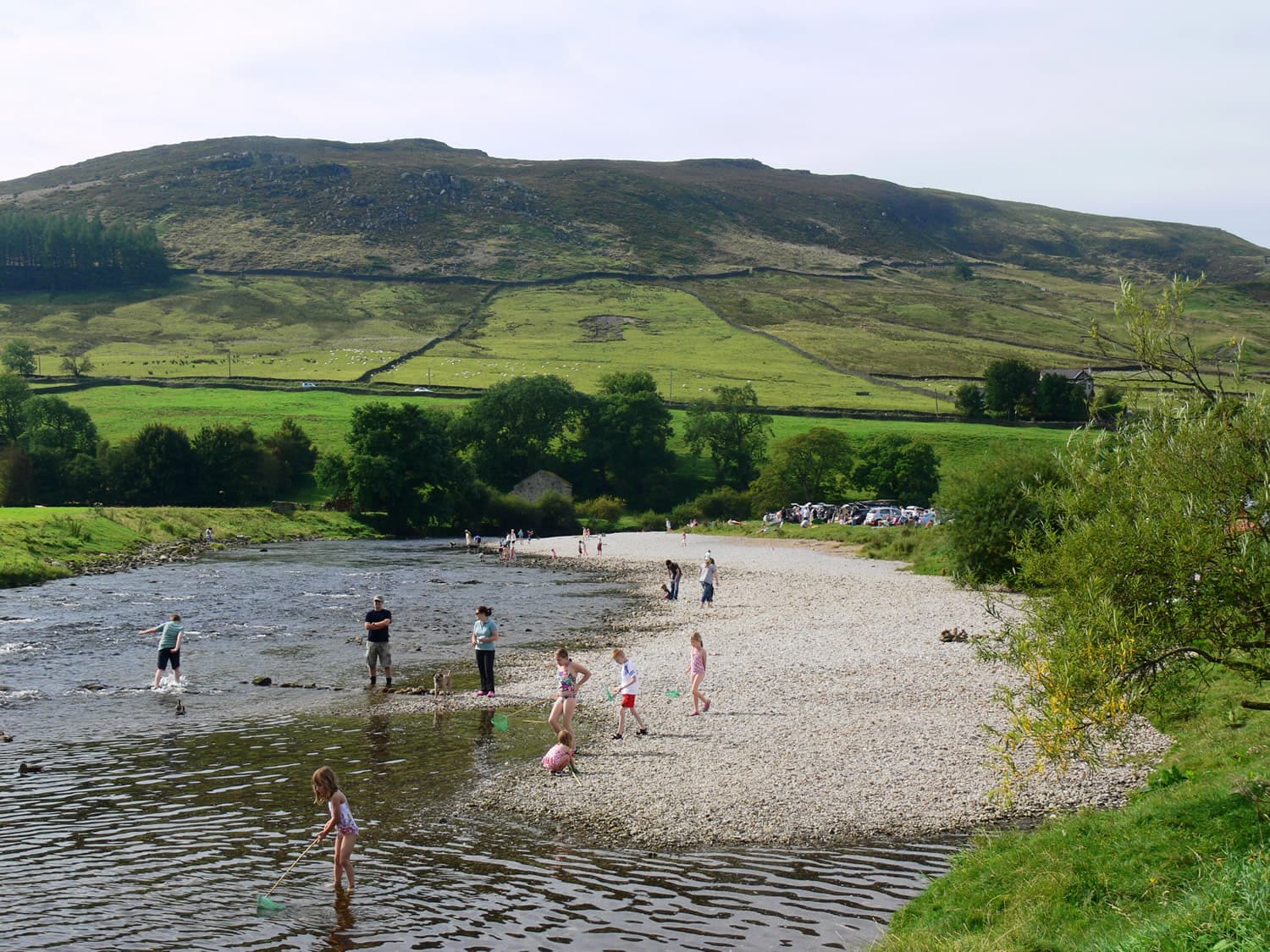 River Wharfe Car Park / Campsite - Campsite in burnsall