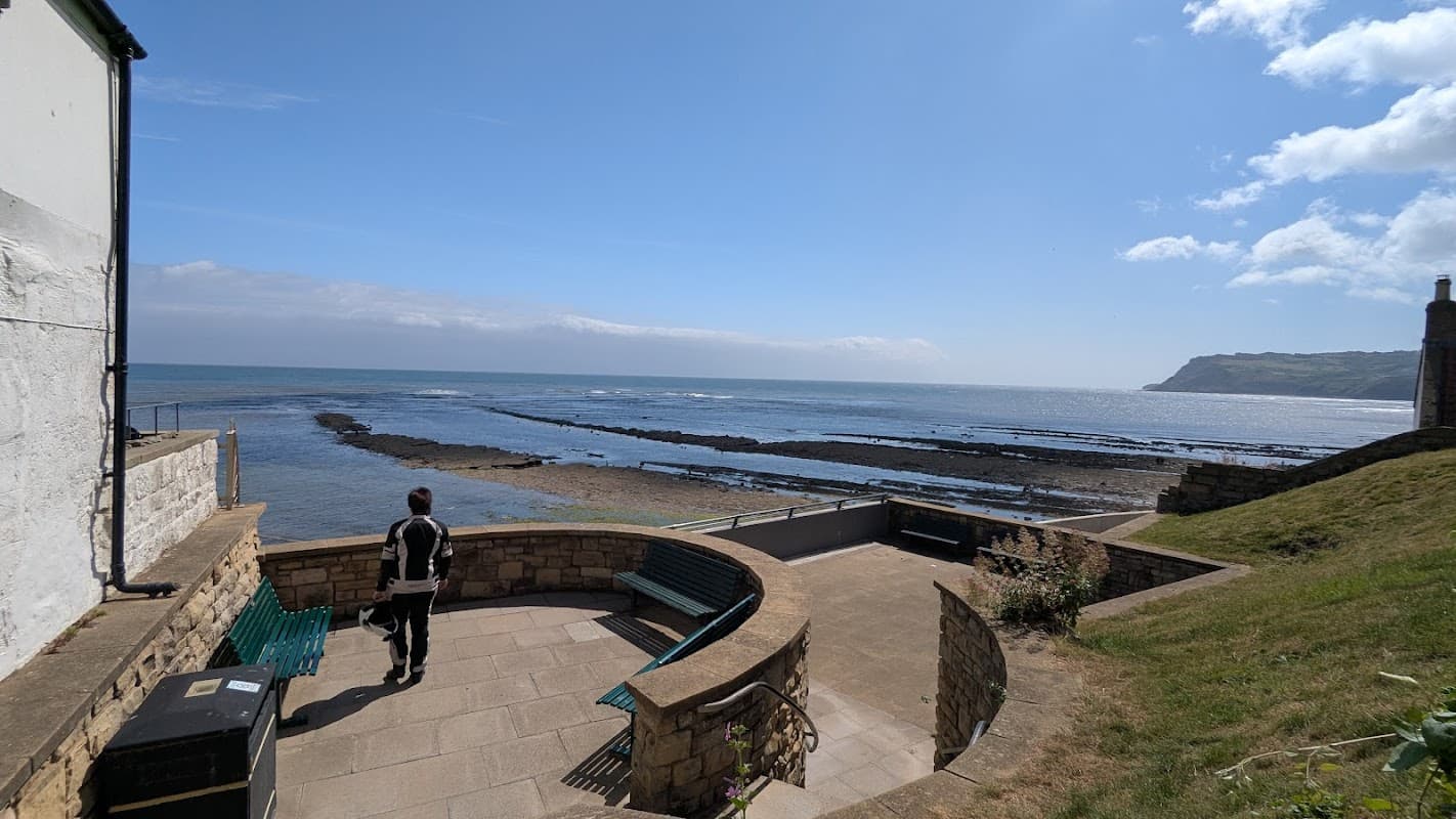 Mosaic Sea Wall - Attraction in robin hoods bay