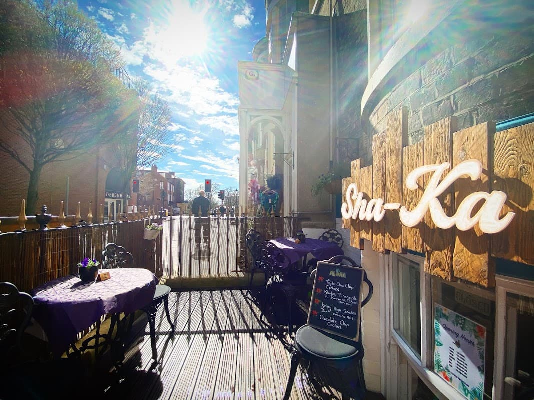 Dining at Sha-Ka Coffee House & Eatery in scarborough