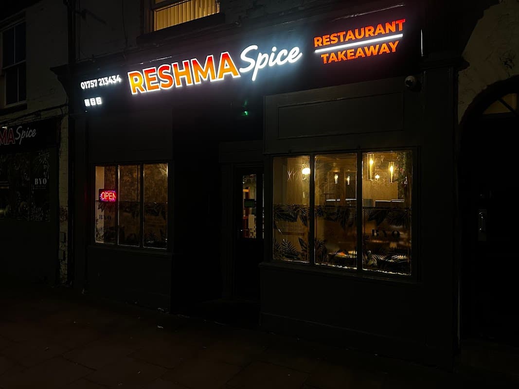 Dining at Reshma Spice in selby