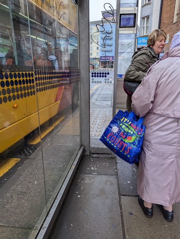 Bus Stop at Castle Street (Stop CG22) - Bus Stops in sheffield