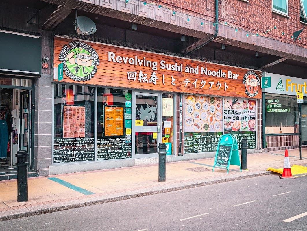 Dining at Mr Miyagi Revolving Sushi Bar in sheffield