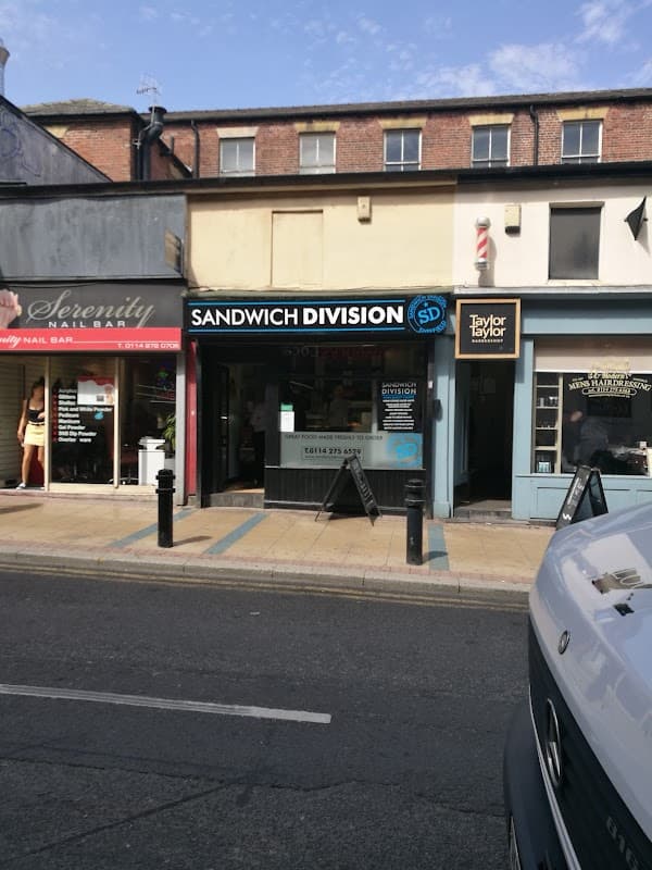Cafe Sandwich Division in sheffield