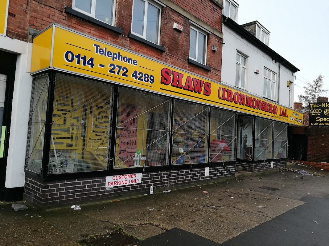 Shaws Ironmongers Ltd - Ironmongers in sheffield