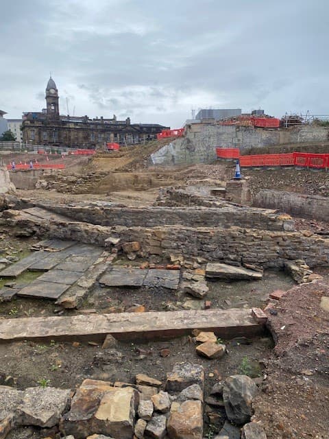Site of Sheffield Castle - Historic Site in sheffield