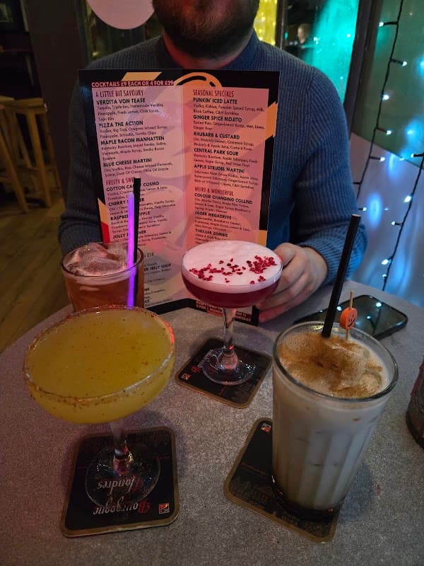 Food & drink at Al's Mars Bar Cocktails in shipley