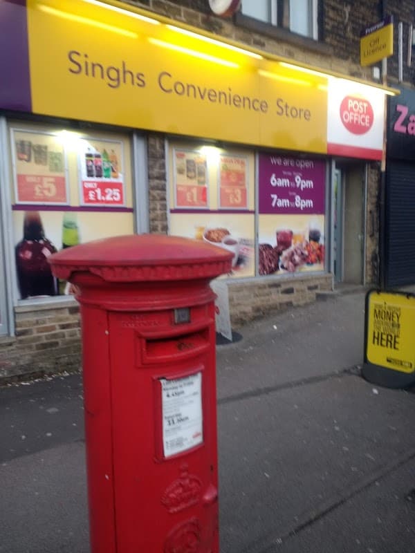 Singhs Newsagents, Off Licence & Frizinghall Post Office - Post Offices in shipley