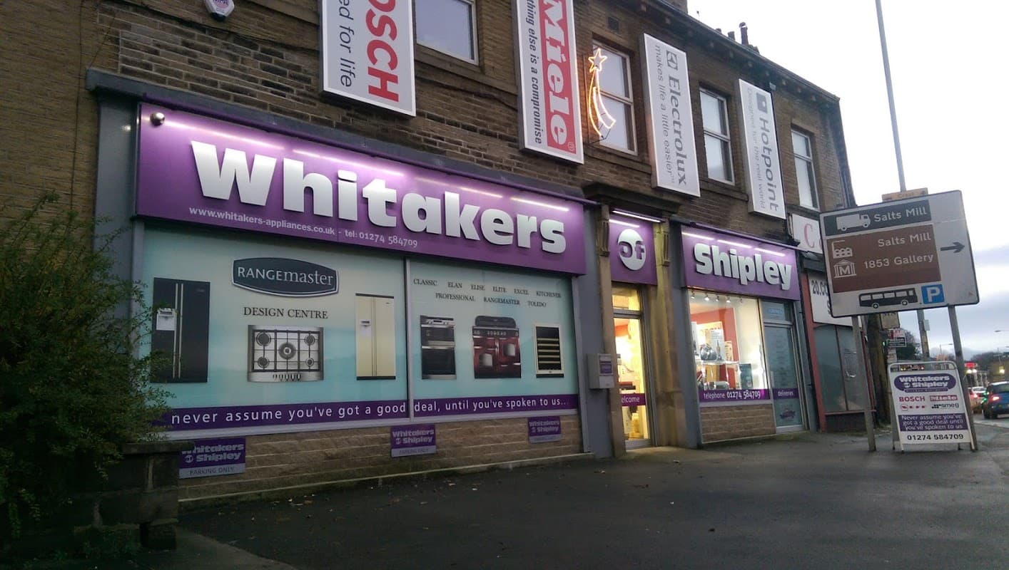 Whitakers Of Shipley Kitchen Appliances - Appliance Shops in shipley