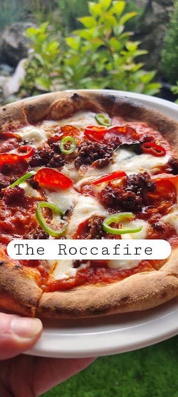 Dining at Roccafire Pizza Company in silsden