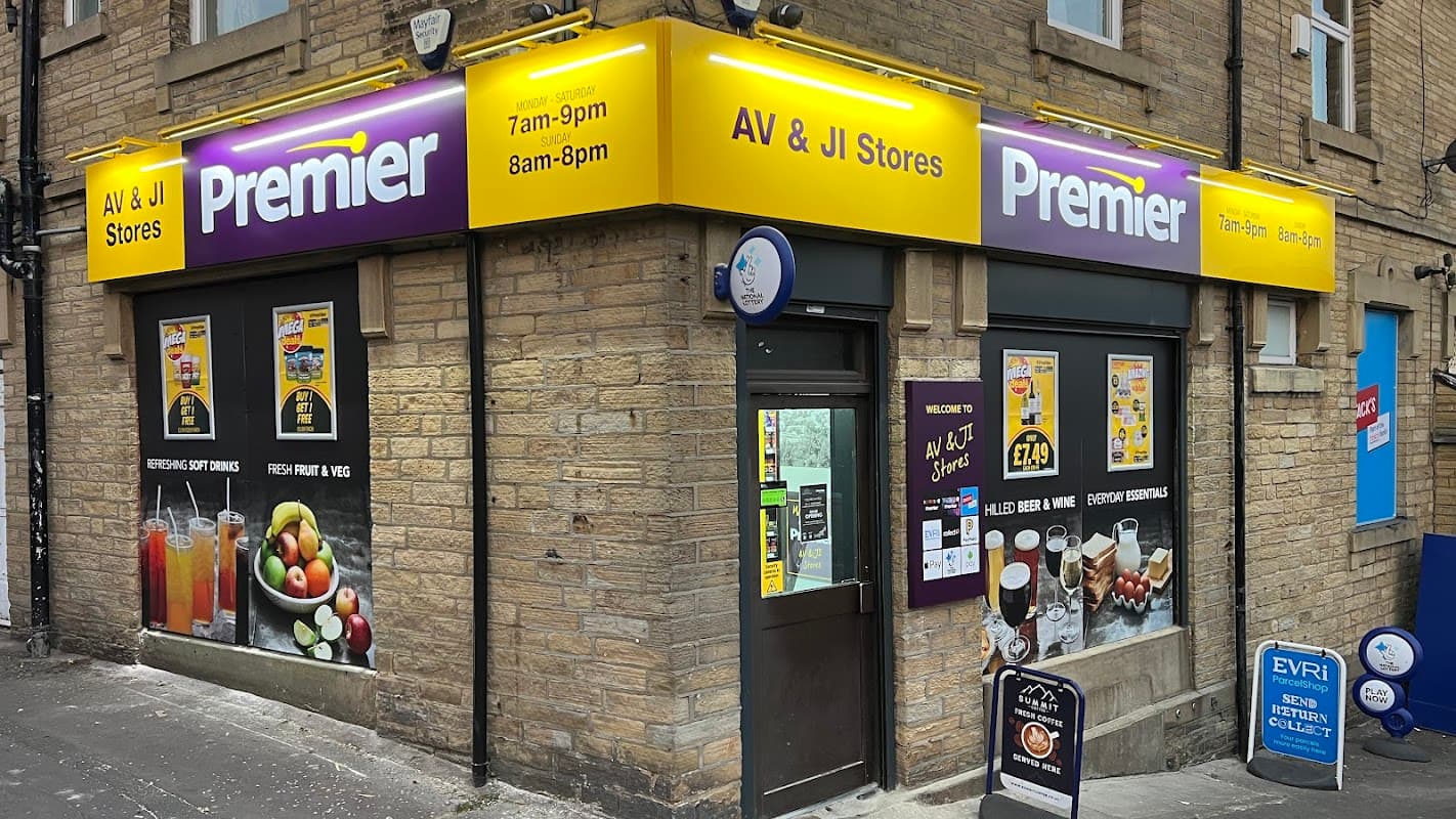 AV & JI Stores Premier ( Sowerby Off licence ) - Corner Shops in sowerby bridge
